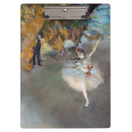 Edgar Degas – スター/ダンサーのステージ クリップボード