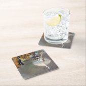 Edgar Degas – スター/ダンサーのステージ スクエアペーパーコースター (インサイチュ)