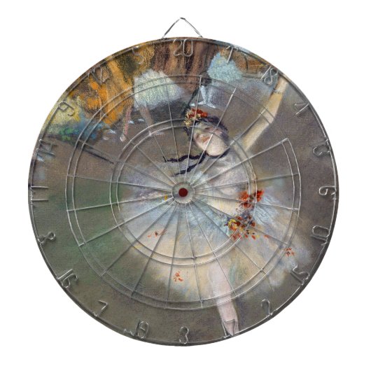 Edgar Degas – スター/ダンサーのステージ ダーツボード (正面)