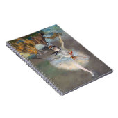 Edgar Degas – スター/ダンサーのステージ ノートブック (右側)