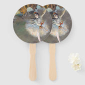 Edgar Degas – スター/ダンサーのステージ ハンドファン (正面&裏面)