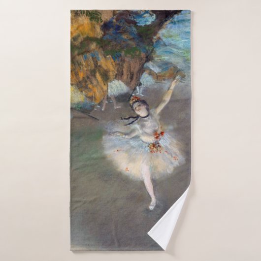 Edgar Degas – スター/ダンサーのステージ バスタオルセット (バスタオル)
