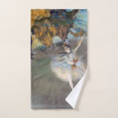 Edgar Degas – スター/ダンサーのステージ バスタオルセット (ハンドタオル)