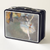 Edgar Degas – スター/ダンサーのステージ メタルランチボックス (裏面)