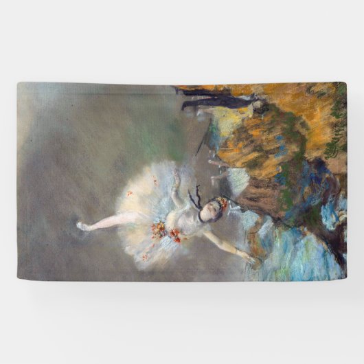 Edgar Degas – スター/ダンサーのステージ 横断幕 (横)