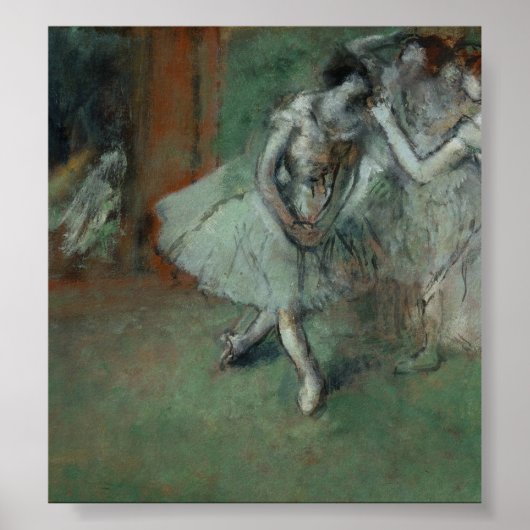 Edgar Degas – ダンサーのグループ ポスター (正面)
