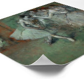 Edgar Degas – ダンサーのグループ ポスター (角)