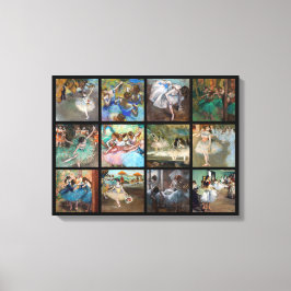 Edgar Degas – ダンサー最高傑作選択 キャンバスプリント