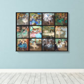 Edgar Degas – ダンサー最高傑作選択 キャンバスプリント (インサイチュ (ウッドフロア))