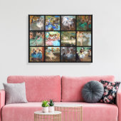 Edgar Degas – ダンサー最高傑作選択 キャンバスプリント (インサイチュ (リビング))