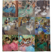 Edgar Degas – ダンサー最高傑作選択 シャワーカーテン (正面)