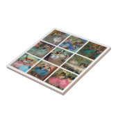 Edgar Degas – ダンサー最高傑作選択 タイル (側面)