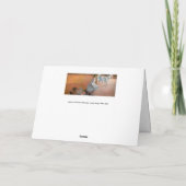 Edgar Degas – ダンサー登山A階段 カード (裏面)