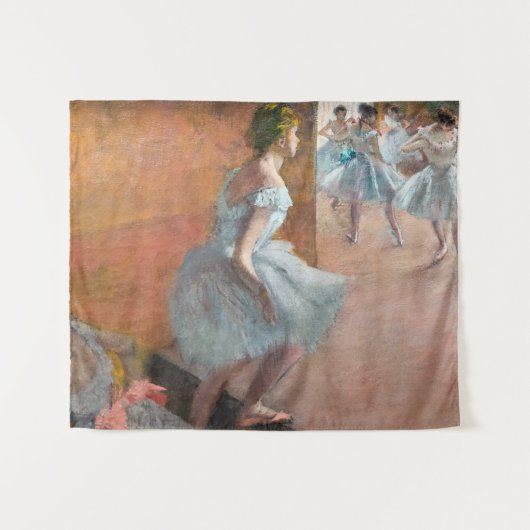 Edgar Degas – ダンサー登山A階段 タペストリー (正面(横))