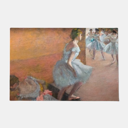 Edgar Degas – ダンサー登山A階段 ドアマット (正面)