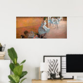 Edgar Degas – ダンサー登山A階段 ポスター (ホームオフィス)