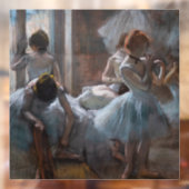 Edgar Degas – ダンサー ウィンドウサイン (シート2)