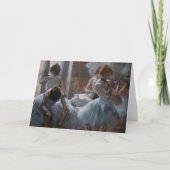 Edgar Degas – ダンサー カード (正面)