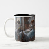 Edgar Degas – ダンサー ツートーンマグカップ (左)