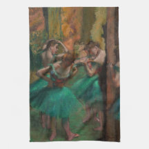 Edgar Degas – ダンサー、ピンクとグリーン