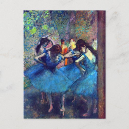Edgar Degas – ダンサー ポストカード (正面)