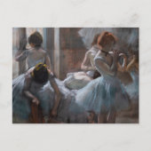 Edgar Degas – ダンサー ポストカード (正面)
