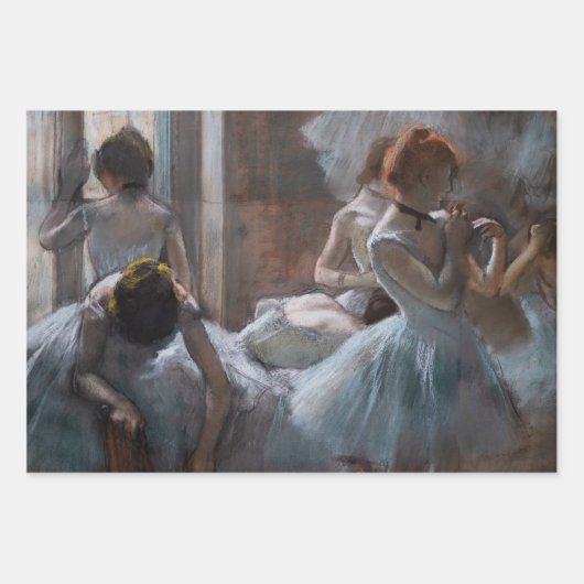 Edgar Degas – ダンサー ラッピングペーパーシート (正面)