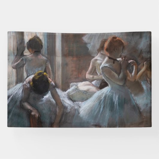 Edgar Degas – ダンサー 横断幕 (横)