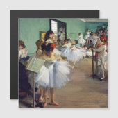 Edgar Degas – ダンスクラス磁気カード (正面/裏面)
