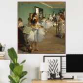EDGAR DEGAS – ダンスクラス1874 ポスター (ホームオフィス)