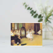 Edgar Degas – ダンスクラス ポストカード (スタンド正面)