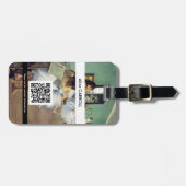 Edgar Degas – ダンスクラス – QRコード ラゲッジタグ (正面横)