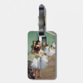 Edgar Degas – ダンスクラス – QRコード ラゲッジタグ (裏面縦)