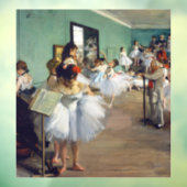 Edgar Degas – ダンス教室 ウィンドウサイン (シート3)