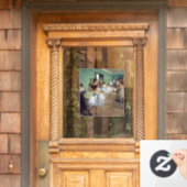 Edgar Degas – ダンス教室 ウィンドウサイン (ホームデコレーション)