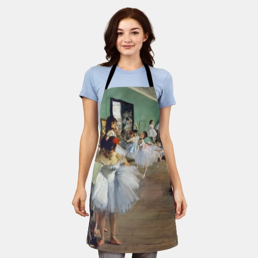 Edgar Degas – ダンス教室 エプロン (着用した状態)