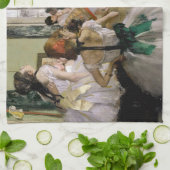 Edgar Degas – ダンス教室 キッチンタオル (折り畳み)