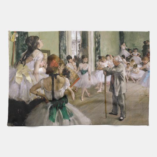 Edgar Degas – ダンス教室 キッチンタオル (横)