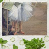 Edgar Degas – ダンス教室 キッチンタオル (折り畳み)