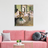 Edgar Degas – ダンス教室 キャンバスプリント (インサイチュ (リビング))