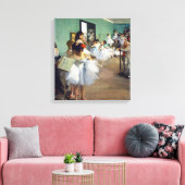 Edgar Degas – ダンス教室 キャンバスプリント (インサイチュ (リビング))