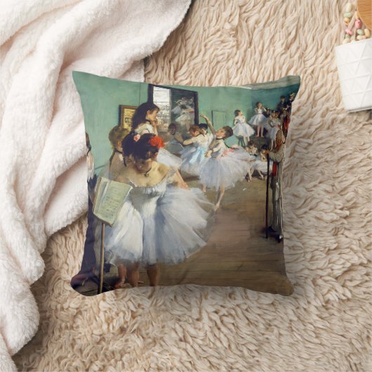 Edgar Degas – ダンス教室 クッション (ブランケット)