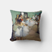 Edgar Degas – ダンス教室 クッション (正面)