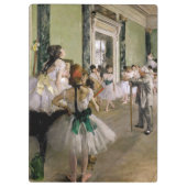 Edgar Degas – ダンス教室 クリップボード (裏面)