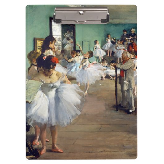 Edgar Degas – ダンス教室 クリップボード (正面)