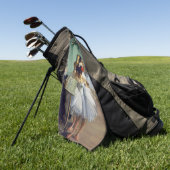 Edgar Degas – ダンス教室 ゴルフタオル (グリーン)