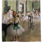 Edgar Degas – ダンス教室 シャワーカーテン (正面)