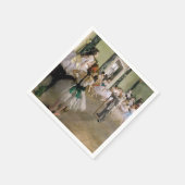 Edgar Degas – ダンス教室 スタンダードカクテルナプキン (角)