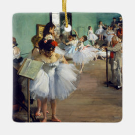 Edgar Degas – ダンス教室 セラミックオーナメント