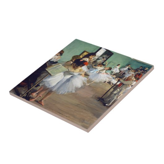 Edgar Degas – ダンス教室 タイル (側面)